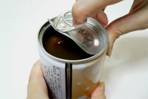 開缶中